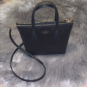 Glittery joeley Kate Spade small crossbody